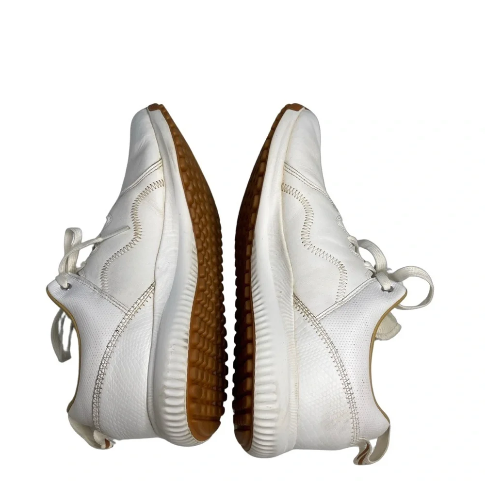 Adidas Men's Adicross Ppf Golf Shoe White Leather Size 12
